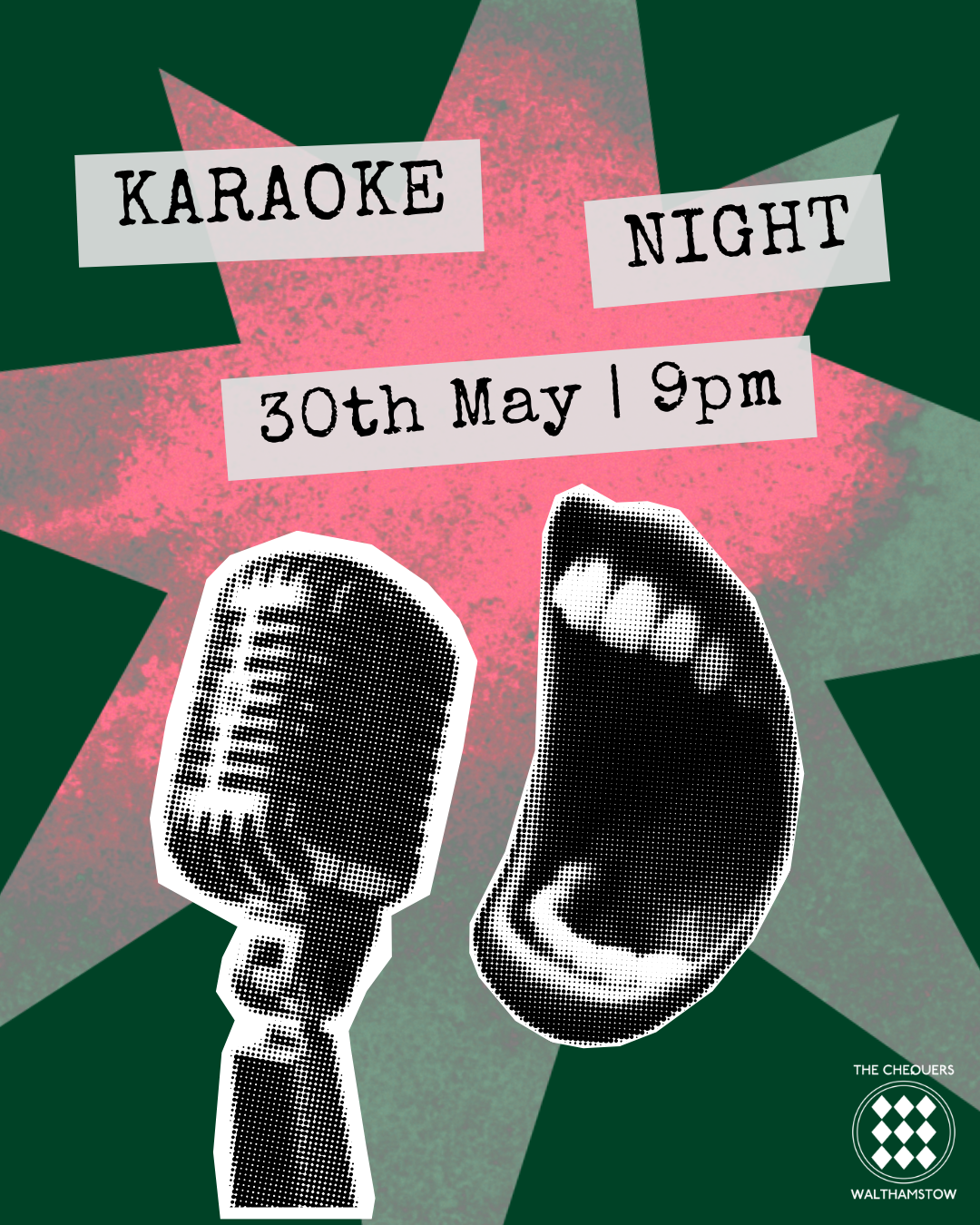 Karaoke night at The Chequers