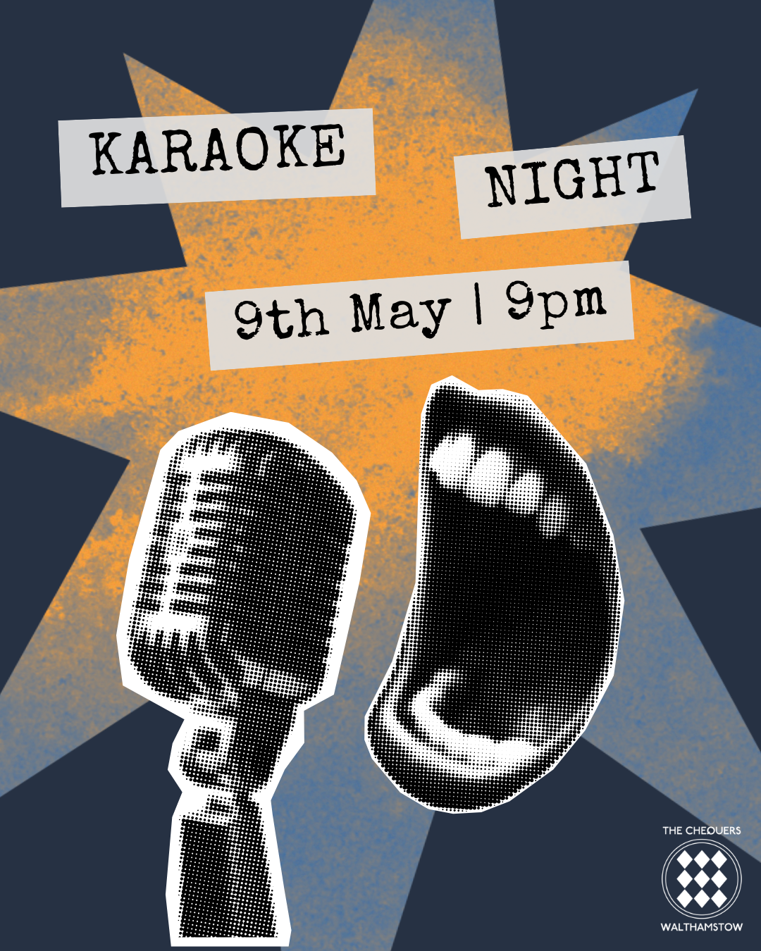 Karaoke night at The Chequers